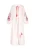 usha Jurk Dames Wit Roze