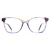 Missoni zonnebrilmonturen MIS 0013 V43 Transparante Rayï¿½ Lilac Dames