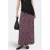 JDY maxi rok met stippen – donkerpaars