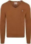 Gant Pullover V-Hals Woolblend Camel