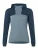 VAUDE Sporttrui ‘Qimsa Hoody’  nachtblauw / hemelsblauw