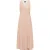 Dreimaster Maxi-jurk met all-over print Dames roze gebroken wit