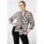 MS Mode gebloemde blouse zwart
