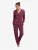 Goldenbay Pyjama ‘Lupine’  blauw / geel / bordeaux / donkerrood
