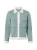 MAERZ Muenchen Gebreid vest  petrol / wit