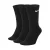 NIKE Sportsokken  zwart / wit