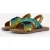 Muyters Muyters Pailetten Sandalen goud Leer