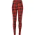 Urban Classics Dames zachte geruite legging