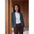 Vest met V-hals en knoopsluiting
