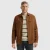 Vanguard Overhemd Brushed Melange Bruin heren