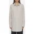 Closed Fitted Long Blouse Shirts & Blouses Plaster Beige