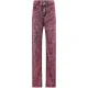 Criminal Damage SOS skinny jeans voor heren met 5 zakken (Bourgondië)