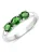 Rafaela Donata Ring  groen / zilver