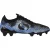Sondico Voetbalschoenen voor heren met strepen, voor harde ondergrond (ZWART/BLAUW)