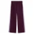 WE Fashion loose fit joggingbroek – aubergine/lichtpaars