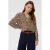 Saint Tropez blouse met paisley – bruin