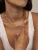Hey Happiness Ketting ‘Chunky’  rose-goud