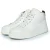 Chloe Lauren hoge sneakers in het wit