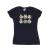 Disney Dames/Dames Mickey Mouse And Friends Gezichten Katoenen T-Shirt (Marineblauw)