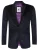 Marine fluwelen paisley blazer dinerjack voor heren