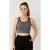Geribbelde Mouwloze Crop Top