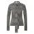 Dames V-hals T-shirt met sjaal s.Oliver