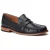 Base London Garfield leren herenpantoffels zwart