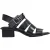 Calvin Klein Jeans Zwarte Polyester Platter Sandalen