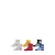 Apollo sokken – set van 6 beige/grijs/rood/geel/blauw