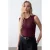 Mouwloze Kanten Geribde Blouse