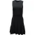 Theory mouwloze mini-jurk van zwart polyester