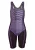 BECO the world of aquasports Badpak ‘Hexagon’  lila / zwart
