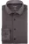OLYMP Level Five 24/Seven Dynamic Flex Body Fit Overhemd antraciet, Gestructureerd