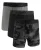 UNDER ARMOUR Boxershorts  grijs / zwart