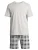SCHIESSER Pyjama kort ‘Night & Home’  grijs