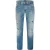 Boss Heren Versleten 5 Zakjes Slim Jeans (Marineblauw)