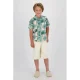 Vingino casual overhemd groen