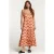 Shiwi Sicily Dress Groovy Wave Frozen Choco Brown