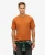 Superdry Mannen Overdyed Gemêleerd T-shirt met Slub-effect Oranje