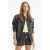 Anytime relaxed denim jacket zwart