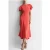 Reiss Eleni-cap Dress Coral