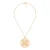 Orphelia Dames 925 Sterling Zilveren Ketting met Hanger – Goud ZH-6035/2