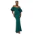 Damesjurk Goddiva Off The Shoulder 3D Maxi