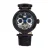 Heritor Automatic Ganzi semi-skelet lederen band horloge