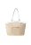 Usha Shopper  donkerbeige / wit
