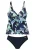 SUNSEEKER Tankini  marine / lichtblauw / donkerblauw / lichtgroen