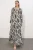 Maxijurk van viscose