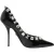Dolce & Gabbana Zwarte Kristallen Studs Stiletto Pumps Schoenen
