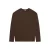Kultivate relaxed fit longsleeve – donkerbruin