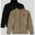 Heren Pluche Rits-Voorkant Sweatshirt